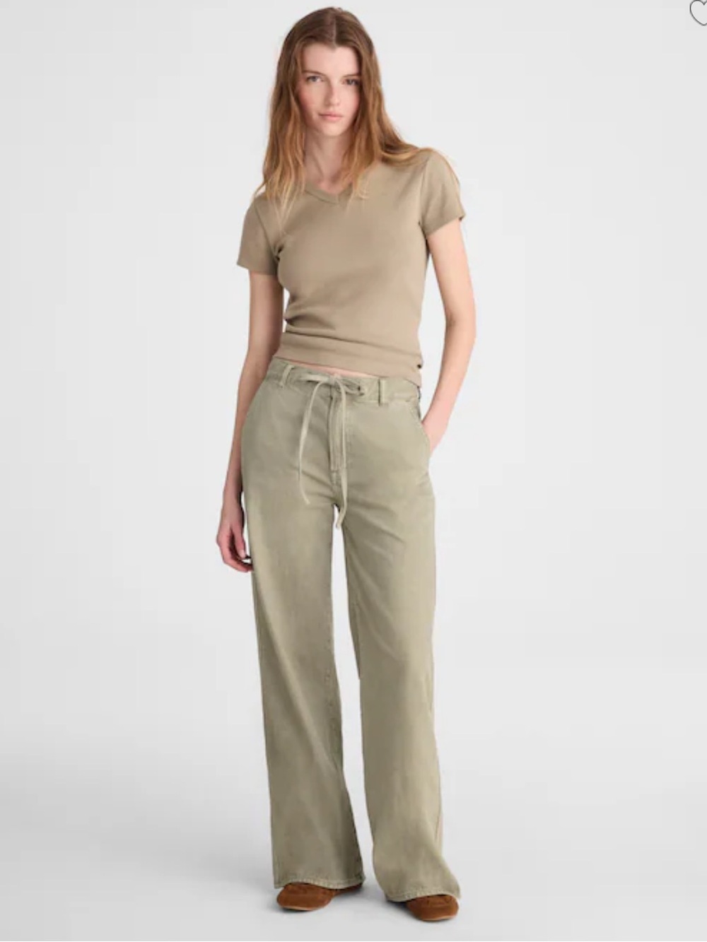 Madewell The Ultimate Wide-Leg Pants - SagebrushAiry